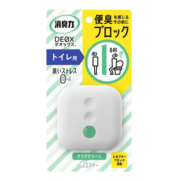 S.T. Deodorizing power DEOX for Toilets -Stand-up Clear Green 6ml