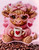Highland Cow With Coffee Mug Car Freshie - Approximately 3.5 Ounces