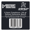 6.5mm Creedmoor 144gr American Outlaw Defiant Defensive Match Premium Ammunition