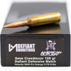 Defiant Munitions 6mm Creedmoor 109gr Defiant Defensive Match Premium Ammunition