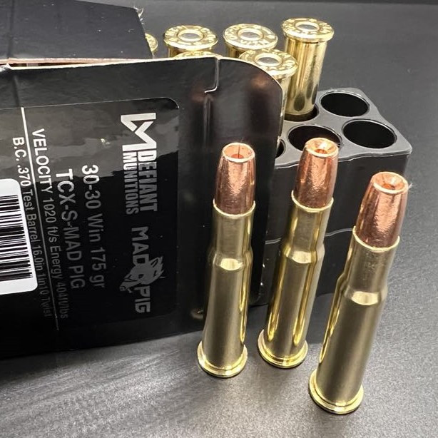 30-30 150gr Total Copper X-panding (TCX) - Defiant Munitions