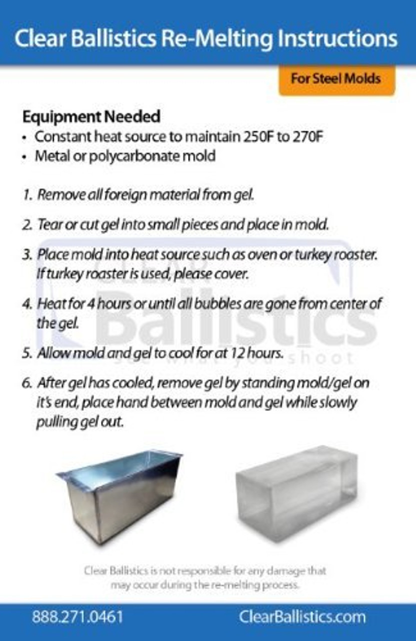 How to Make Ballistics Gel 