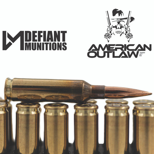 Defiant Munitions 6mm Creedmoor 109gr Defiant Defensive Match Premium Ammunition