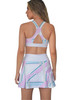Persimmona Lavanda Skort and Lavanda Sports Bra back