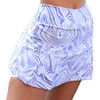 WILD BLUE ZEBRA SKORT