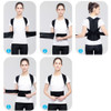 Adjustable Fit - Customizable for All Body Types" - Featuring the adjustable straps of the posture corrector, suitable for users of different sizes and shapes