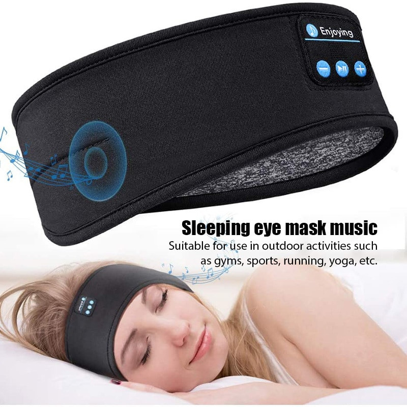 Lavince Wireless Bluetooth Sports Headband: 2-in-1 Sleep Headphones and Sports Headband