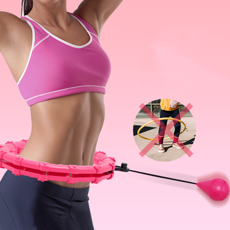 Sturdy and Versatile Hoop for Waist Exercise: Suitable for Men, Women, and Children