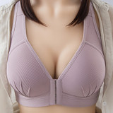 Sexy and charming purple red bra with no shoulder straps for added comfort.