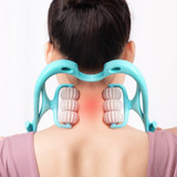Targeted Relief: Our Multifunctional Manual Six-wheel Neck Massager provides targeted relief to ease tension and discomfort in the neck and shoulders, promoting relaxation and soothing muscle soreness.