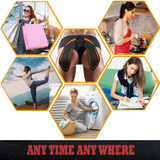 Achieve Your Fitness Goals Anywhere: Whether at home, in the gym, or at the office, our Hip Trainer offers a hassle-free way to tighten and tone your muscles with its ergonomic design.