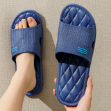 Men's Summer Home Slippers - Navy Blue