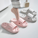 Relax in style with our pink non-slip indoor house shoes for women.