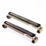 Isolated antique copper incense burner on white background