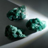 High grade green fluorite crystal specimen – unpolished green fluorite – irregular shape