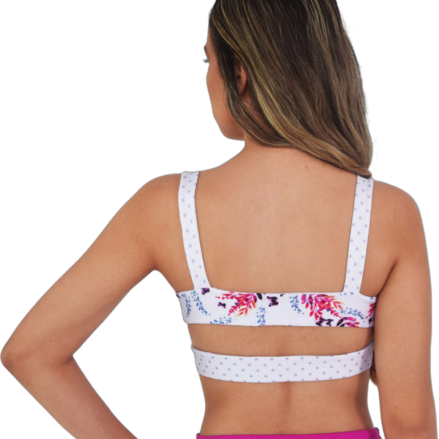 Elevate your activewear collection with the floral flair of the Persimmona Flora Sports Bra.
Enjoy maximum comfort and breathability with the Persimmona Flora Sports Bra.