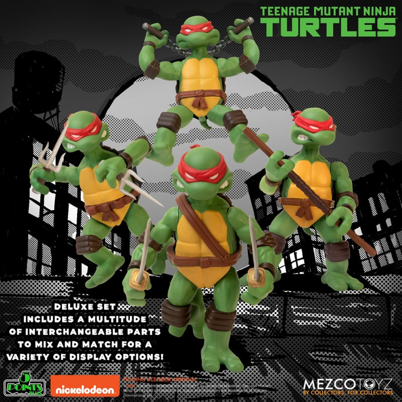 Tortue Ninja Figurine Deluxe