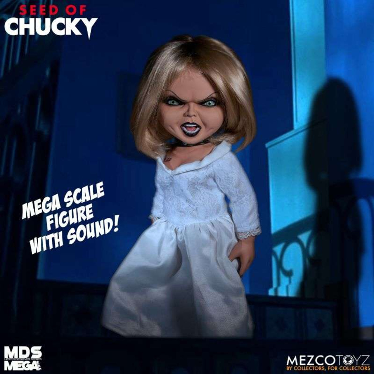 Mezco Toyz Seed of Chucky: Talking Tiffany - MDS Mega Scale 15