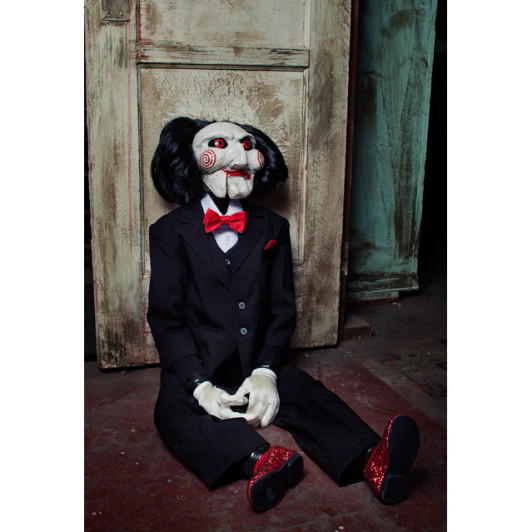 Spiral: From The Book Of Saw - Mr. Snuggles Puppet – Trick Or Treat Studios