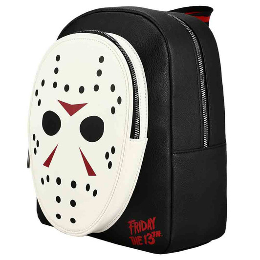 Friday The 13th Jason Mask 11 Mini Backpack With Pull Out Meat Cleaver  Coin Purse