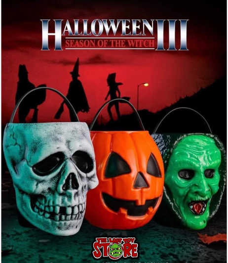 Halloween III Season of The Witch - Glow in The Dark Pumpkin Mask