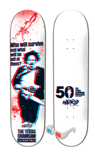 Madrid Skateboards TCM Who Will Survive 3D Deck