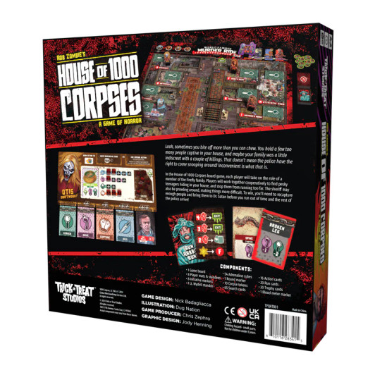 House of 1000 Corpses - Board Game