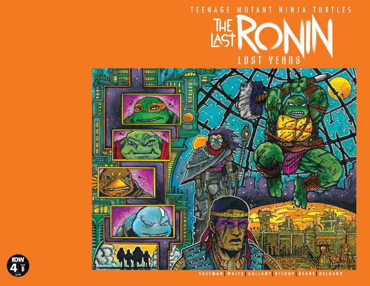 IDW Publishing TMNT: The Last Ronin - Lost Years Issue #4 (COVER B - EASTMAN & BISHOP) - Comic Book