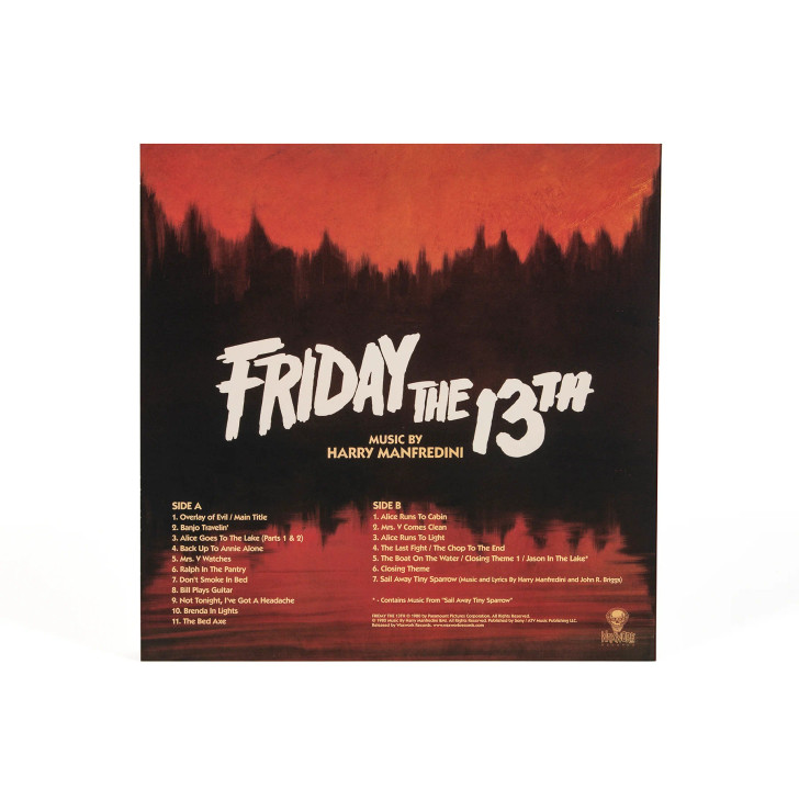 Waxwork Records Friday the 13th (REPRESS) - Vinyl Record