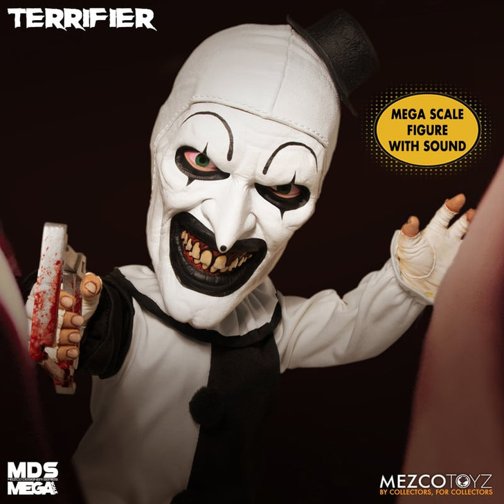 Mezco Toyz Terrifier: Art the Clown - MDS Mega Scale Figure with Sound