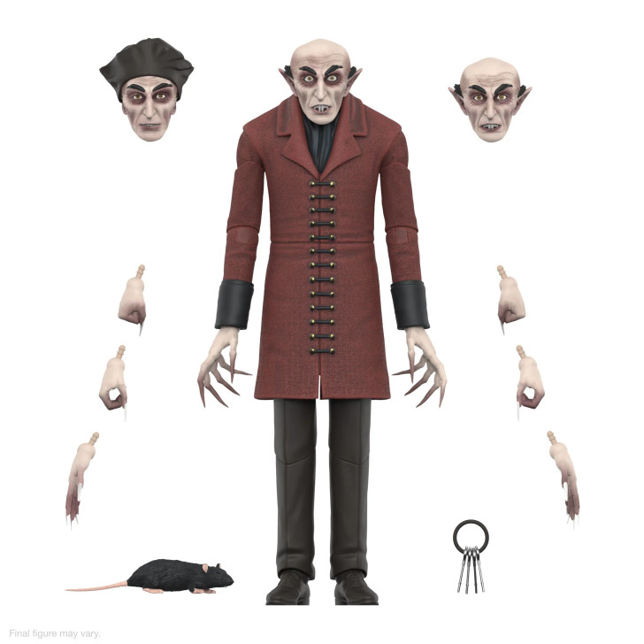 Super7 Nosferatu ULTIMATES! Count Orlok (Full Color) - 7" Scale Action Figure