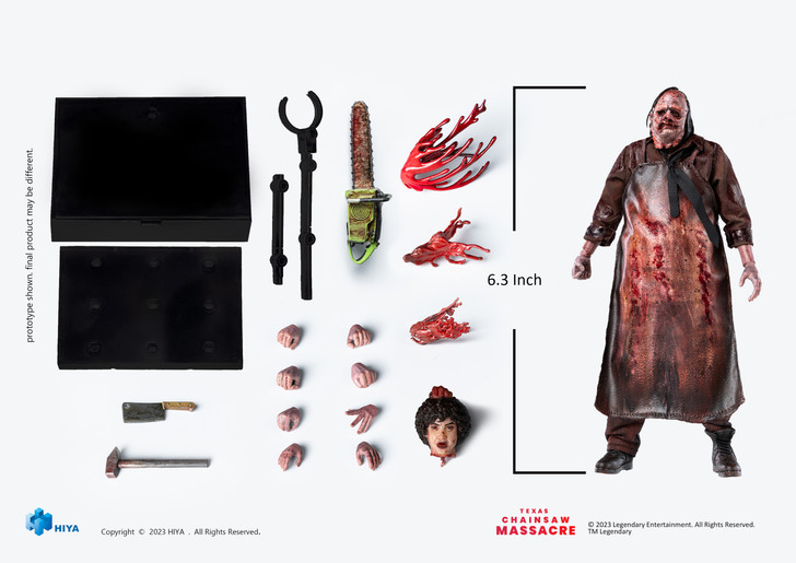 Texas Chainsaw Massacre (2022): Leatherface (PX) Previews Exclusive - Super Exquisite Series 1/12 Scale Figure