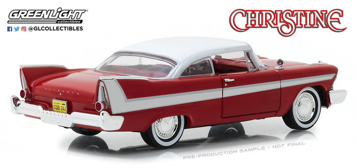 Christine (1983): 1958 Plymouth Fury - 1/24 Scale Die Cast Car