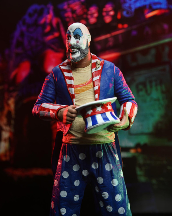 House of 1000 Corpses: Captain Spaulding (Tailcoat) 20th Anniversary - 7" Scale Figure