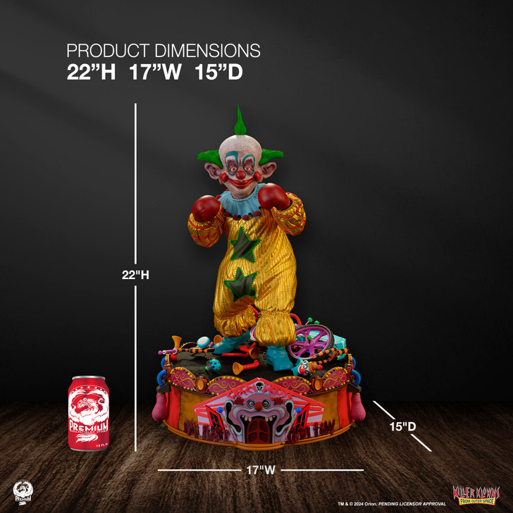 Killer Klowns from Outer Space: Shorty - Deluxe 1/4 Scale Statue