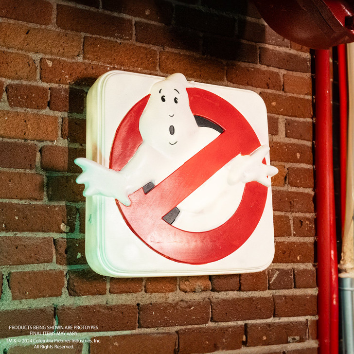 Ghostbusters: No Ghost - Light-Up Sign