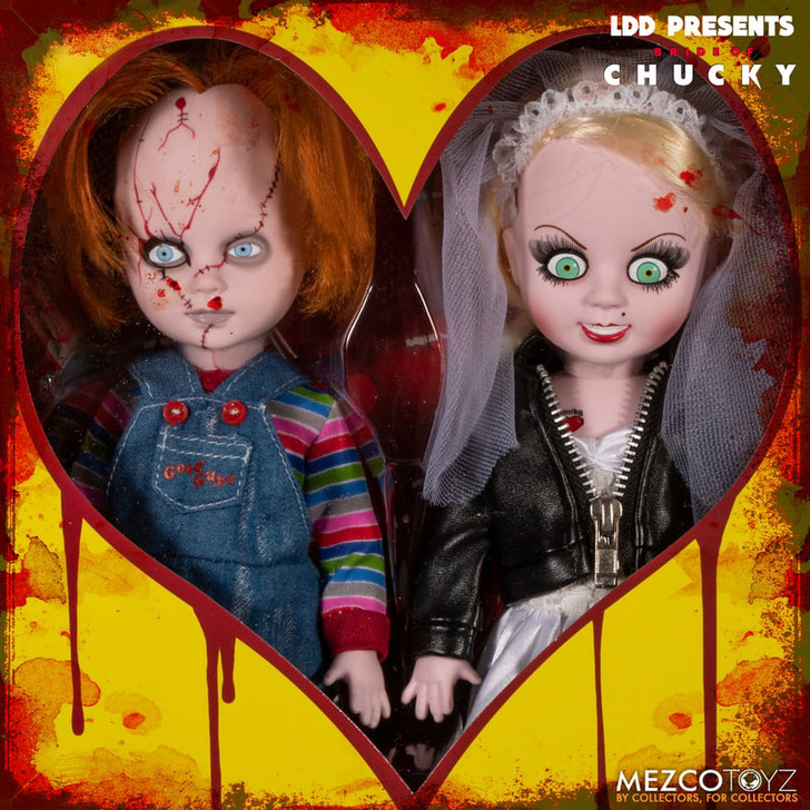 LDD Presents: Bride of Chucky - Chucky and Tiffany 10" Living Dead Doll Box Set