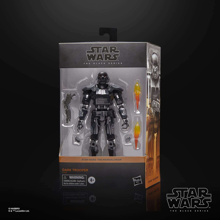 Hasbro Star Wars: The Black Series Dark Trooper Deluxe 6" Action Figure (The Mandalorian)