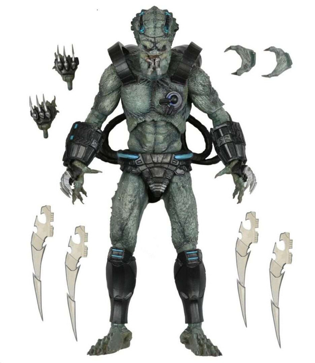 NECA Predator: Concrete Jungle - 7" Scale Action Figure - Ultimate Deluxe Stone Heart
