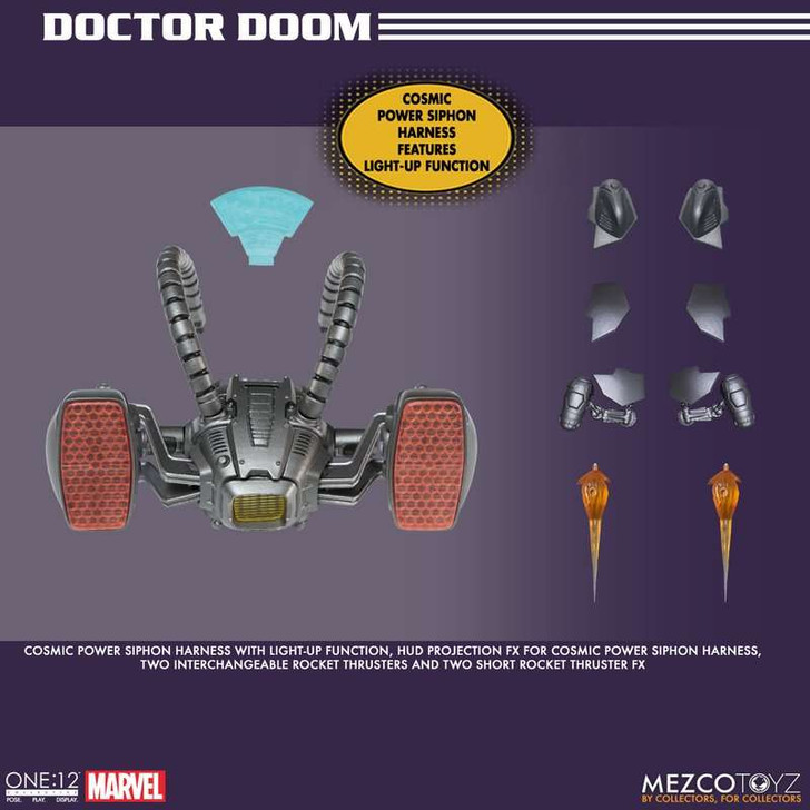 Mezco Toyz Fantastic Four: Doctor Doom - One:12 Collective Action Figure