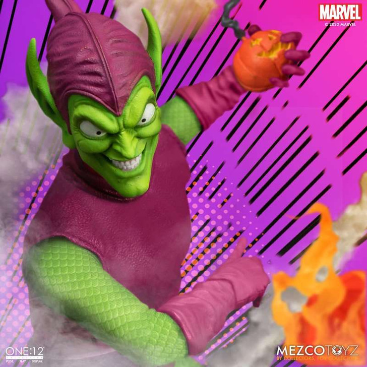 Mezco Toyz Green Goblin - One:12 Collective Action Figure - Deluxe Edition