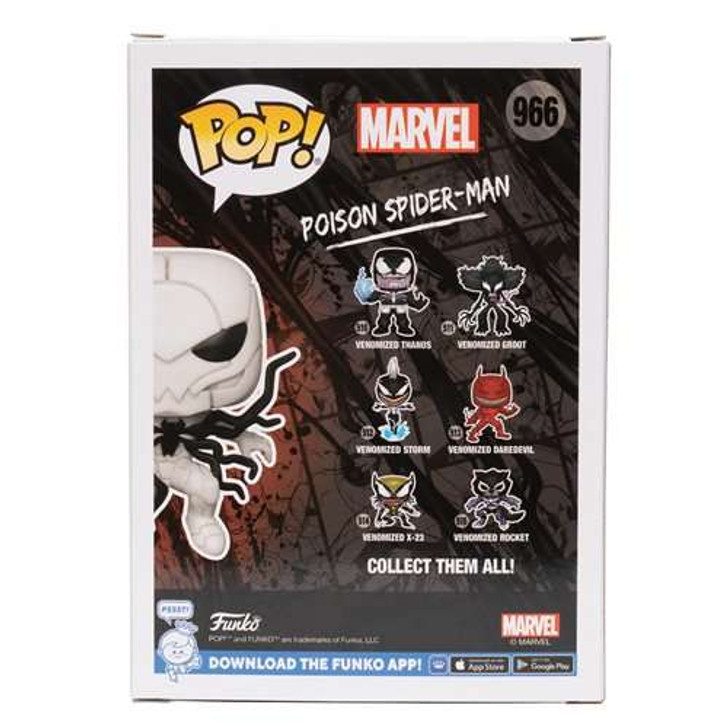 Funko Pop! Marvel Venom Poison Spider-Man Vinyl Figure - Entertainment Earth Exclusive