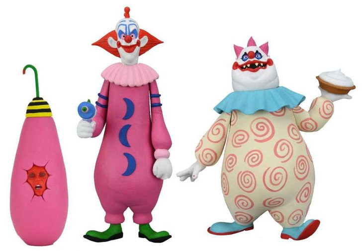 NECA Killer Klowns from Outer Space: Slim & Chubby (2 pack) - Toony Terrors - 6" Scale Action Figure