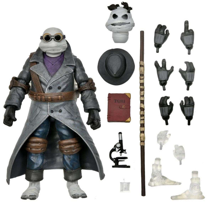 NECA Universal Monsters x TMNT: Ultimate Donatello as The Invisible Man - 7" Scale Action Figure