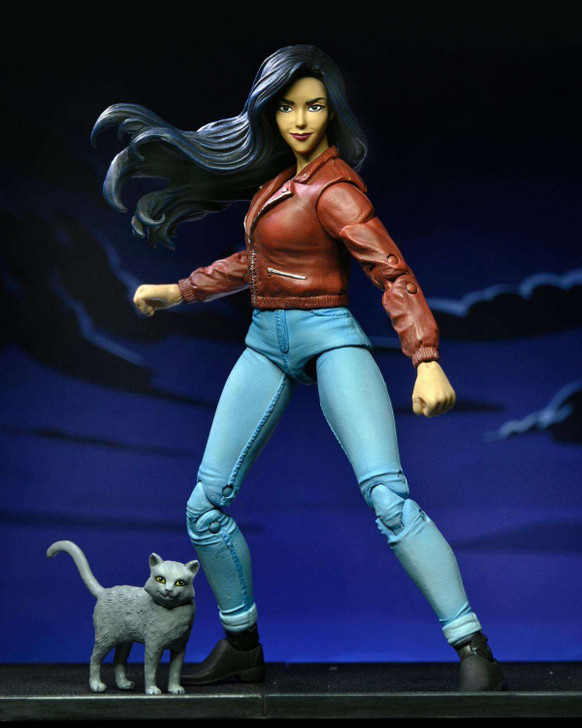 NECA Gargoyles: Ultimate Elisa Maza (w/ closed Brooklyn wings) - 7" Scale Action Figure