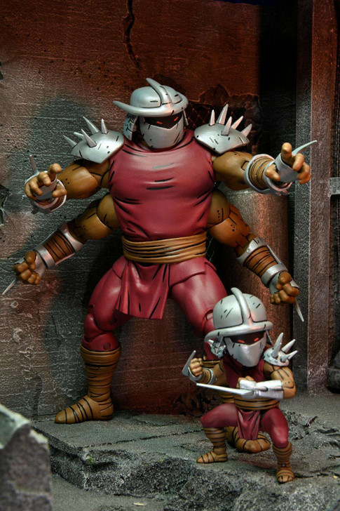 NECA Teenage Mutant Ninja Turtles Mirage 7 Scale Battle Damaged Shredder  Action Figure