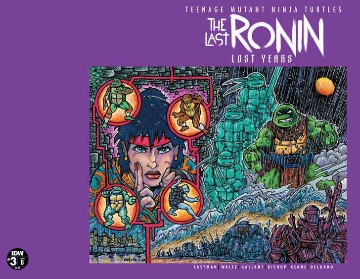 IDW Publishing TMNT: The Last Ronin - Lost Years Issue #3 (COVER B - EASTMAN & BISHOP) - Comic Book