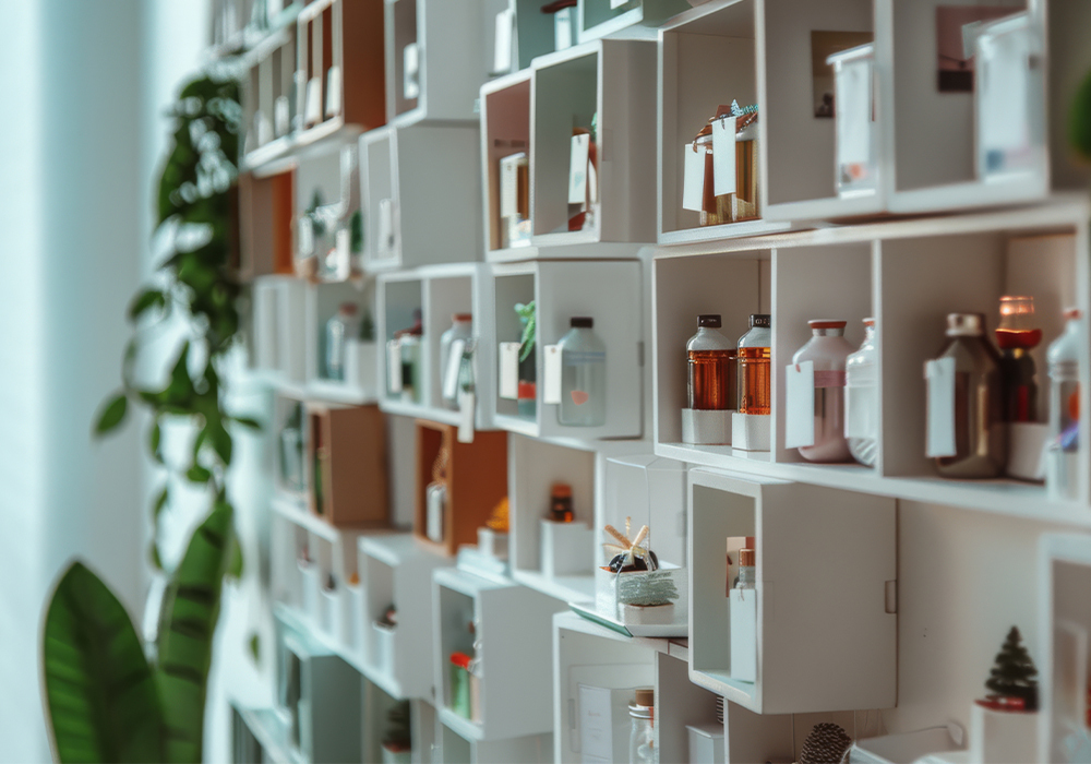 Interior de Farmacia Carmen Ortiz en Benacazón (Sevilla)