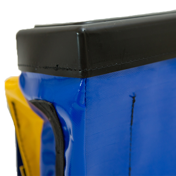 Small Toolbag with Double Front Pockets Tool bag Hard Moulded Base