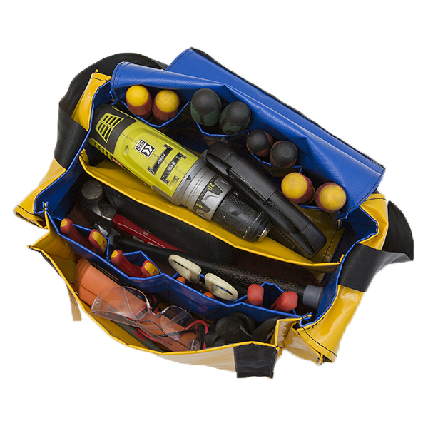 Mini Side Pocket Double Base Toolbag Hard Moulded Base